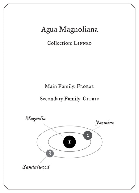 Agua Magnoliana Perfume Notes - ingredients